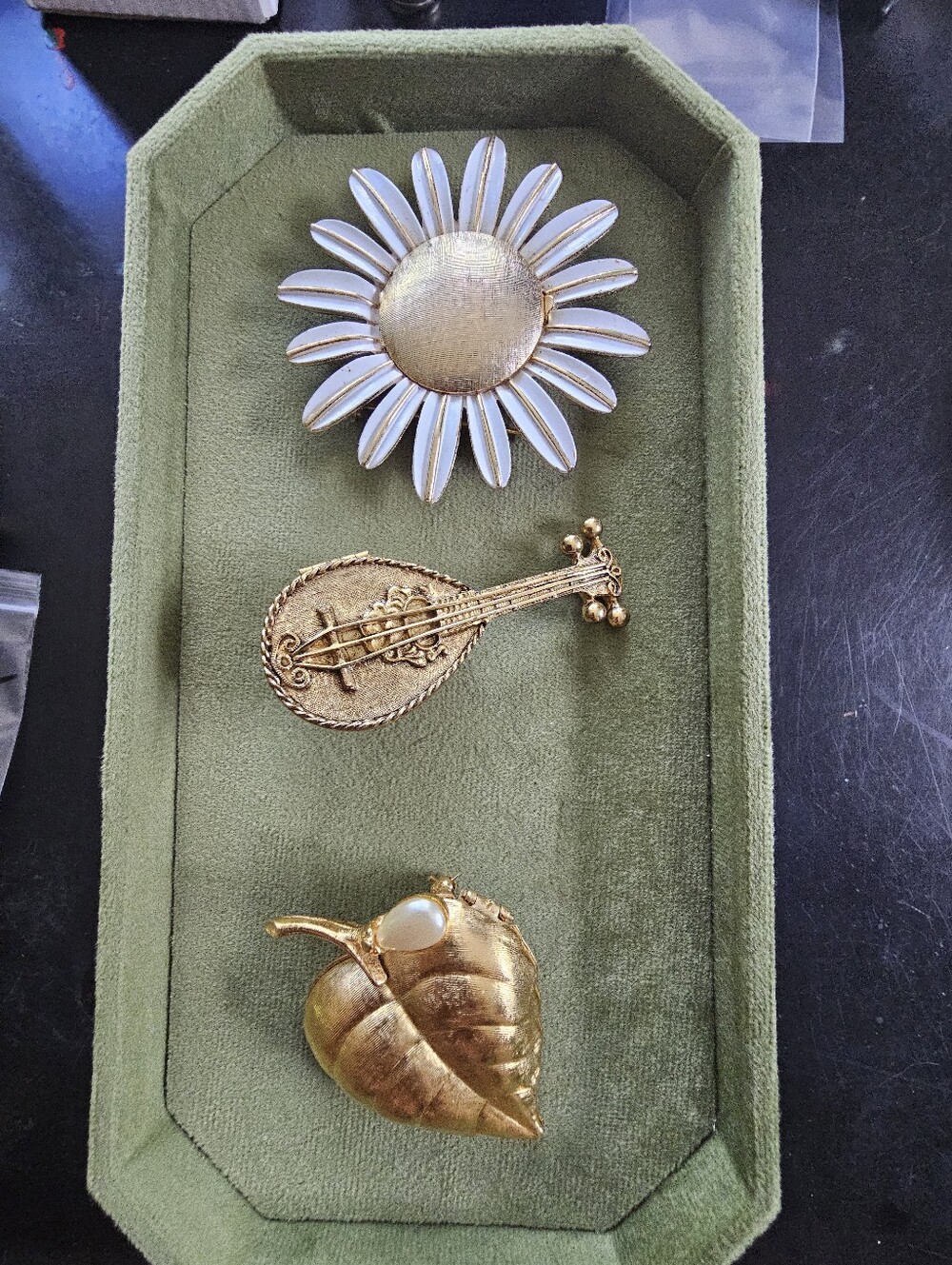 3 Vintage Avon Brooches